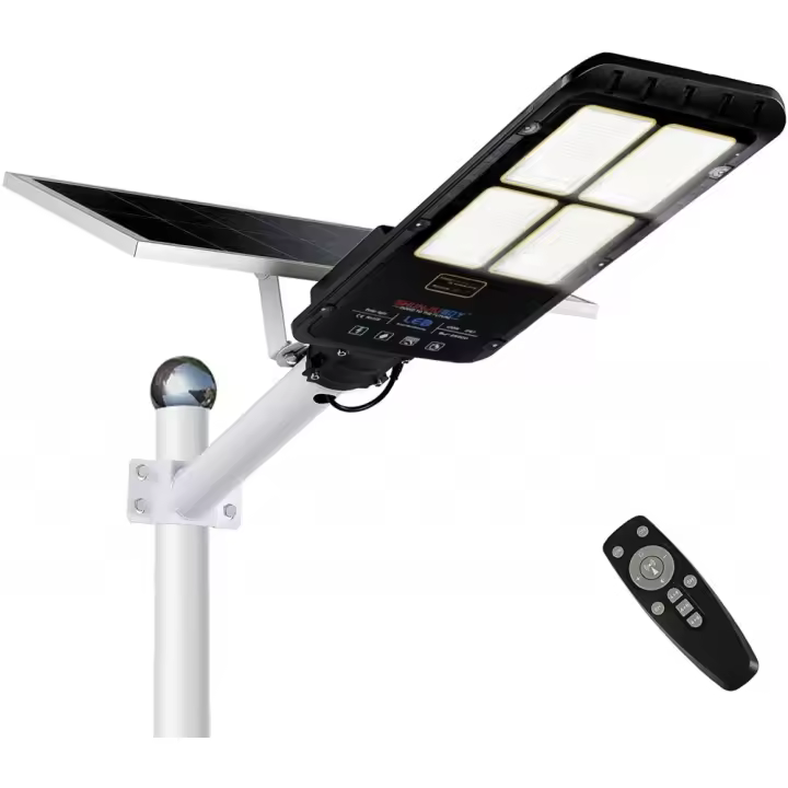 Mediawavestore Farola LED con Panel Solar y Sensor de Movimiento - 1