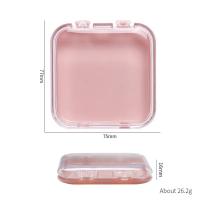 Caja De Uñas Vacía De 10 Piezas En Forma Cuadrada Para Empaque De Uñas Postizas Y Tips De Uñas Pequeña Para Negocios En Línea - details 1