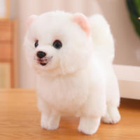 Nueva Premium Peluche Lindo Pomeranian Perro Juguetes Real Vida Muñeco De Peluche Suave Mascota Para Niñas Niños Regalo Encantador - details 0
