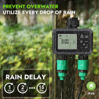 Controlador Inteligente De Riego Con 1/2 Salida Timer De Riego Automático Programable Para Exterior Sistema De Riego - details 9
