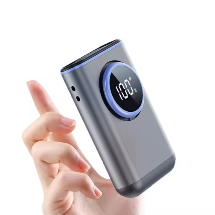 Ventilador de Cintura 2025 Miravia - Turbina AI with 100 NIVeles de Viento, Barería 8000mAh y Carga USB-C, Clip Ajustable para Mochila/Mesa/Cinturón, diseño Ultraligero en Aluminio para Exterior/Gimnasio/Oficina - 1