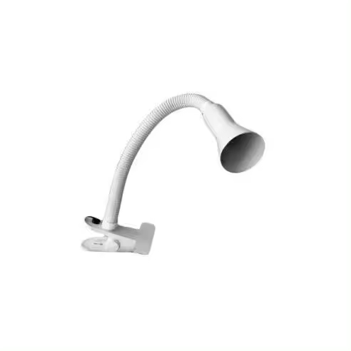 EDM Flexo con pinza modelo Tokio E14 40W metal blanco - 30130 Blanco Iluminación - 1