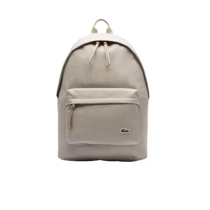 Mochila Beige Lacoste Neocroc Roasted Cashew Espaciosa Y Cómoda - 1