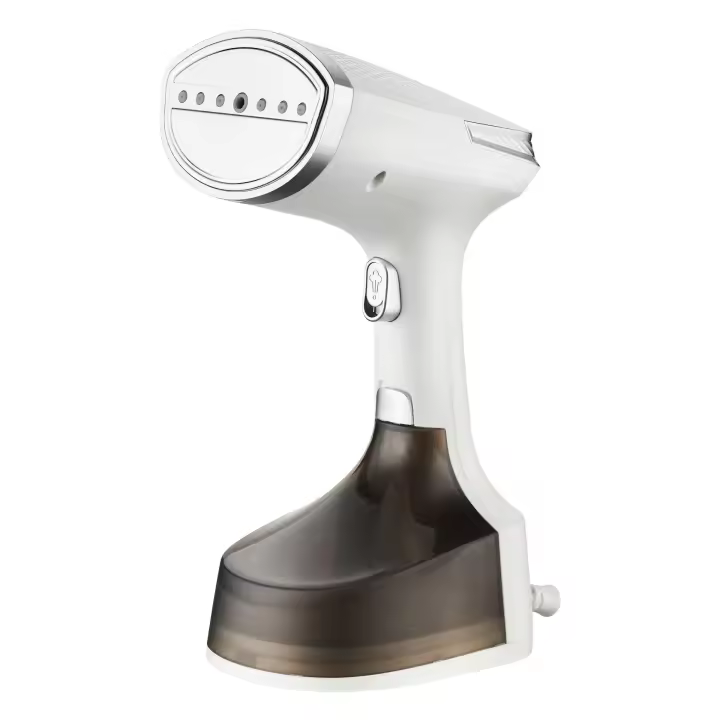 Plancha Vertical Vapor, Digital LED Plancha Vapor Cepillo de Vapor 1600W 300ml, Calentamiento Rápido de 30s, 30g/min de Vapor, Plancha Ropa Vapor Para Hogar, Oficina, Viajes, Oro Gris - 1