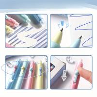 Set De 4 Bolígrafos De Gel Retráctiles Y Borrables 0.5 Mm Para Completer Sudoku Y Crucigramas Ink Black/Blue No Necesitan Blanqueador - details 4