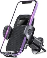 PROUTHS Soporte Móvil Coche 360° Rotación Gancho Doble Mejorado Iphone Samsung Xiaomi 4-7 Pulgadas - details 0