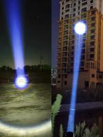 Linterna Recargable De Doble Fuente De Luz Nueva 500W LED Amarilla Potente Torcha 110000LM Alta Potencia Con Luz LED Y Recargable - details 26