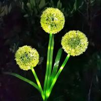 Luces Solares Para Jardín Decorativas Con Dandelion LED Impermeables Para Jardín Luces Solares Para Exterior Decoración De Jardín Con Semillas De Diente De León - details 6