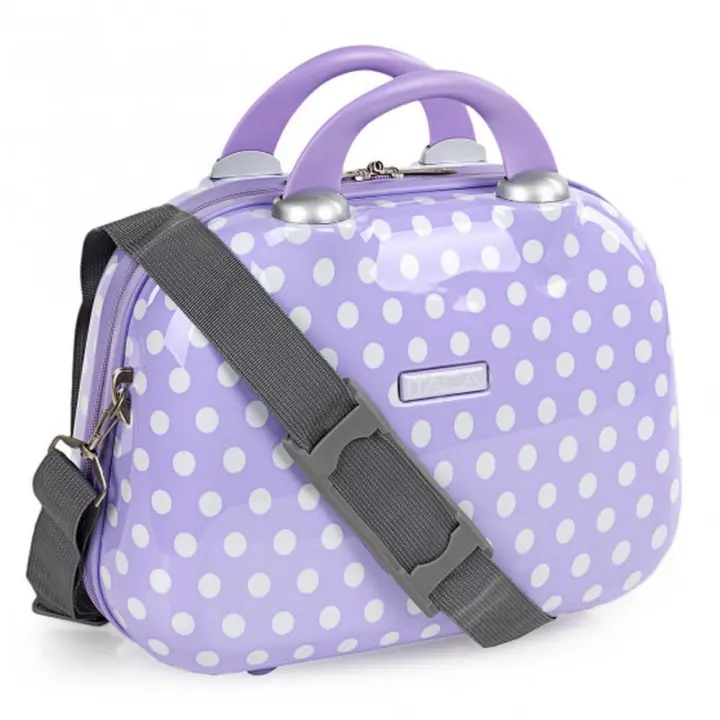 Neceser Rigido Stars Itaca Lunares Morado - 1