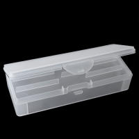 Organizador De Arte De Uñas Rectangular Doble Capa Para Almacenamiento De Herramientas Y Productos De Manicura Caja De Plástico Para Pinzas Cortauñas Cuchillas Y Pinceles - details 1