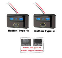 Adaptador De Carga USB 12V Para Coche Panel De Enchufe De Pared Accesorios De Cargador Rápido Para Auto Bus RV Camión Montaje En Pared - details 2