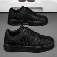 Zapatos De Deporte Para Hombre En Blanco Versátiles Y Moda Zapatillas Casuales Con Suela Gruesa Transpirables Ligeros Para Correr Y Tenis - details 12