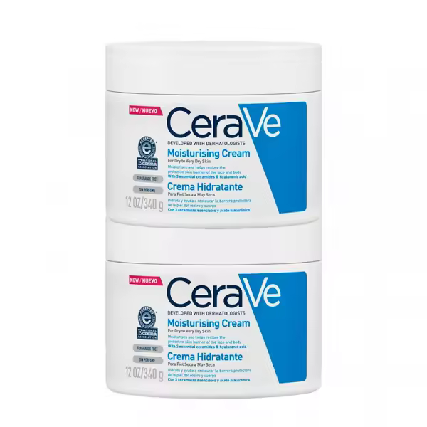 CERAVE - Moisturising Cream Duo 
Duo Crema Hidratante - 1