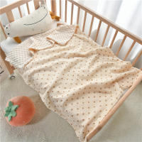 Manta de crepe para bebé, manta para envolver al bebé, manta para recién nacido, edredón de verano de terciopelo, edredón para aire acondicionado - details 4