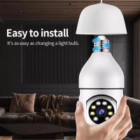 Bulbo De Luz E27 2.4G Cámara De Seguridad WiFi Versión Nocturna 360° HD IP Camara De Vigilancia IR Para Hogar Inteligente PIX-LINK - details 3