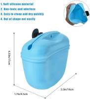 Bolsa De Alimentos Para Perro De Silicona Bolsa De Entrenamiento Para Cintura Portátil Para Mascotas Almacenamiento De Snacks Para Perros Accesorios Para Perros - details 1
