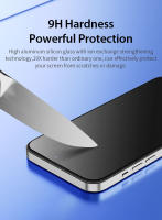 Vokamo Protector de Pantalla de Vidrio Templado 0,25mm Anti Espia 28º para iPhone 14, iPhone 14 Plus, iPhone 14 Pro, iPhone 14 Pro Max Completo Oscuro y Anti Huellas - details 10