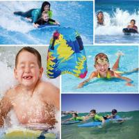 Tabla De Surf Inflable Para Niños Con Manijas Portátil Flotador Para Piscina Y Playa Accesorio Deportivo Para Agua Unisex - details 6