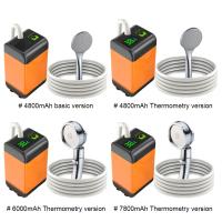 Showers De Camping Portátiles Eléctricos Con Bomba Y Pantalla Digital IPX7 Impermeable Para Actividades Al Aire Libre Y Senderismo - details 8