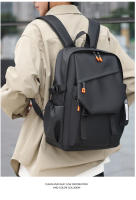 Mochila para hombre, gran capacidad, para estudiantes de secundaria y preparatoria, mochila informal, bolso de viaje moderno, mochila para computadora de negocios. - details 4