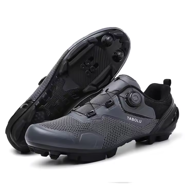 Zapatos De Ciclismo MTB Para Hombre Zapatillas De Bicicleta Suela De Nylon Talla Verdadera Para Adultos Deporte Y Fitness - 1