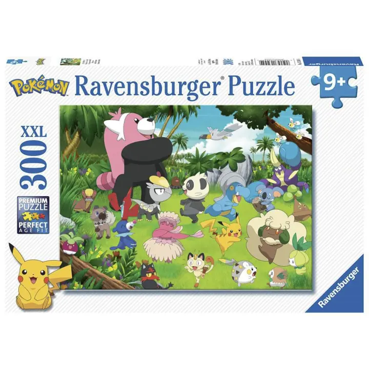 Puzzle Pokémon Salvajes 300 piezas XXL, Ravensburger, 13245 - 1
