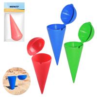 LILI HOME ♻️ Pack x3 Ceniceros de Playa – ¡Cuidá el entorno con estilo! 🎨 Colores surtidos: Se envían en colores aleatorios 🧱 Material: Plástico resistente de alta calidad  Son ideales para mantener la arena limpia y libre de colillas. Reutiliz - details 6
