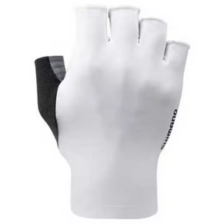 Ropa hombre Guantes Shimano Guantes Cortos Advanced Blanco - 1