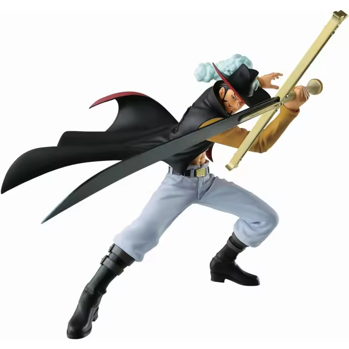Figura Dracule Mihawk Battle Record One Piece 13cmFigura  Coleccionable - Idea de Regalo- Mercancia Oficial - Juguetes para Niños y Adultos - Movies Fans - Muñeco para Coleccionistas y Exposición - 1