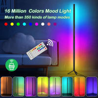 Lámpara De Piso Inteligente LED 120CM RGB Control Tuya Luz De Fondo Para TV Sincronía Rítmica Iluminación Vertical Moderna - details 3