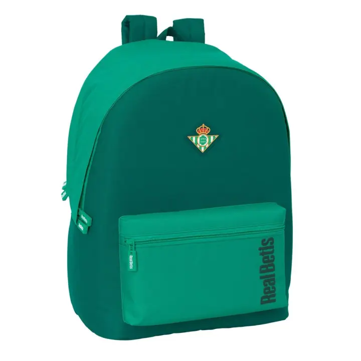Mochila Doble Portatil 15,6"+Usb Re Agua Real Betis Balompie 31x44x18 Cm (Safta 612566820) - 1