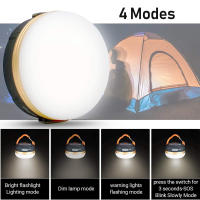 Linterna De Camping 10W Alta Potencia Lámpara De Tents Recargable 1200mah USB Portátil Luzes Exteriores Para Senderismo Nocturno Lámpara Colgante - details 1