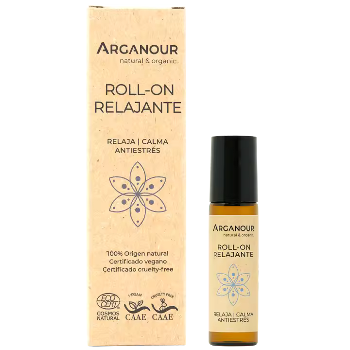 Arganour Roll-on Relajante Natural de Aceites Esenciales para Controlar la Ansiedad y el Estrés - 1