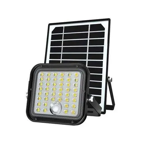 Elbat foco led solar - 10w - 1500lm con sensor + mando - 1