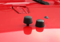 Soporte De Manija De Capó Para Jeep Wrangler TJ 1997-2006 JK 2007-2018 ABS Negro Accesorios Exteriores De Coche Soporte De Wiper Nozzle Lado Frontal - details 2