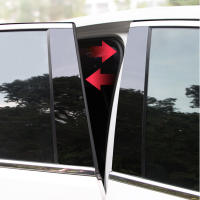 4Pcs Estilo Negro Brillante Para Puertas Y Ventanas De Toyota Tacoma 2016-2023 Cubiertas De Postes Del Coche Accesorios Exteriores - details 8