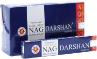 INCIENSOSHOP - Incienso Golden Nag Darshan de Vijayshree - Agarbatti Masala - Caja de 12 Unidad de 15 Gramos - details 0