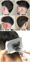 Peine Para Perros Herramienta De Estilizado Barbería Combinación De Corte Peine Para Cabello De Hombre Para Novato Barbero - details 1
