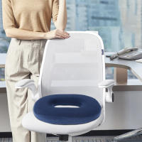 Cojín De Silla Universal De Comodidad Premium Para Motocicleta Y Coche Anti Hémorroides No Eslipiente Esponja Ortopédica Forma De Coccyx - details 4