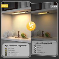 Lámpara de armerario, iluminación interior de mueble LED recargable, inalámbrica, (20,5 CM-2 piezas, 3000K) - details 4