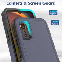 Funda De Armadura Doble Capa Para Samsung Galaxy X Cover 7/Xcover 7 TPU/PC Resistente Al Choque Antideslizante Protectora 2en1 - details 13