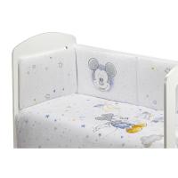 INTERBABY SET DE 2 PIEZAS FUNDA NORDICA CON RELLENO + CHICHONERA  MICKEY DISNEY - details 0