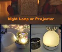 Lámpara Nocturna De LED Con Proyector De Cielo Estrellado Y Ciervo Para Decoración De Habitación Regalo De Cumpleaños Y Navidad Para Niños Y Bebés - details 27