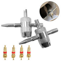 Kit De Herramientas Para Reparación De Válvulas De Neumáticos De Coche 4 En 1 Quítalos Y Colocalos Herramienta De Extracción De Válvulas De Neumáticos 4 Caminos Kit De Destornillador - details 0