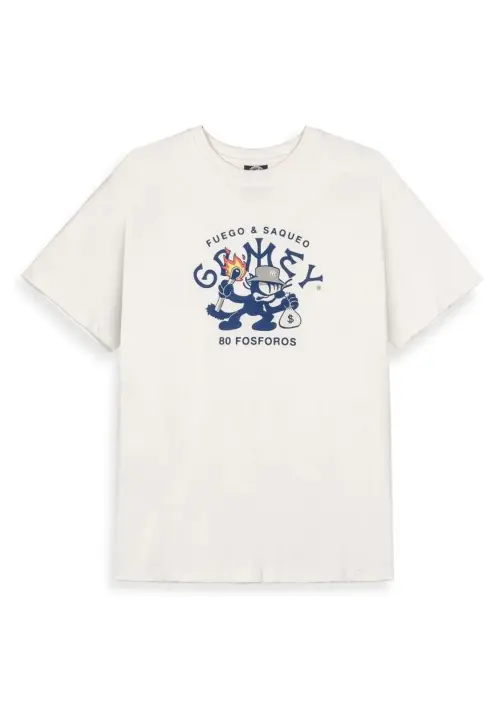Camiseta Grimey Blanca Sweet Science The Grimay Matches Regular Tee - 1