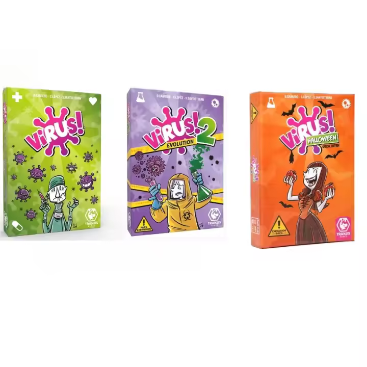 Virus! Juego De Cartas Edición Española +8 Años Expansión Evolution Juego Mas Contagioso Del Mercado Para Jóvenes Y Adultos - 1