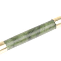 Juego De Masajeador De Rodillo De Jade Natural Y Tablero De Guasha Para SPA Herramienta De Masaje Facial Set De Cuidado De La Piel Del Rostro - details 7
