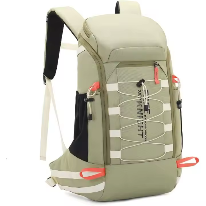 Mochila de senderismo impermeable ligera de 40L con cubierta de lluvia, mochila de viaje para deportes al aire libre para acampar, escalada, esquí, ciclismo - 1