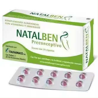 NATALBEN PRECONCEPTIVO 30 CAP - 1