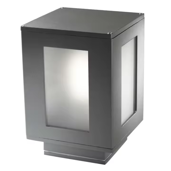 FORLIGHT Baliza Ip44 Alfil E27 23W Gris Urbano - 1